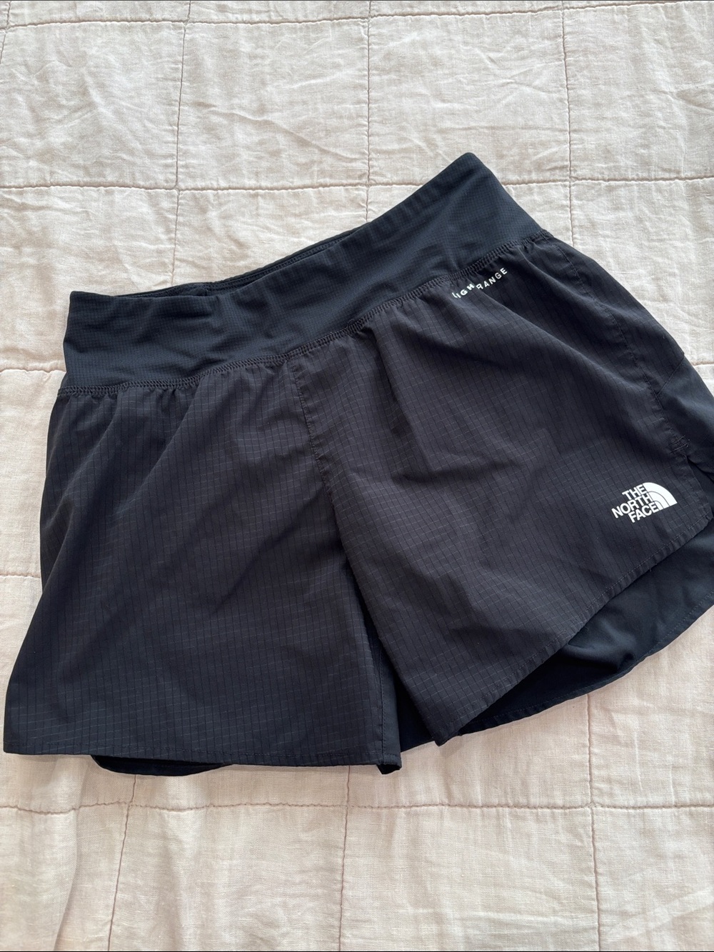 The North Face Black Women's Athletic Shorts with Inner Liner